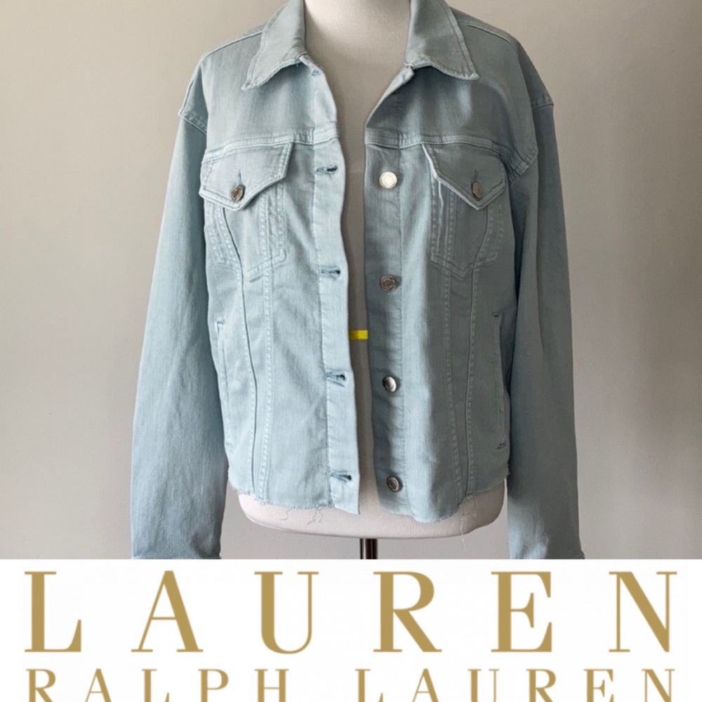 Lauren Ralph Lauren Light Blue Jean Jacket
